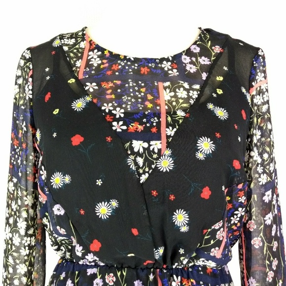 BCBGeneration Floral Print Dress Size 4 - Picture 2 of 8